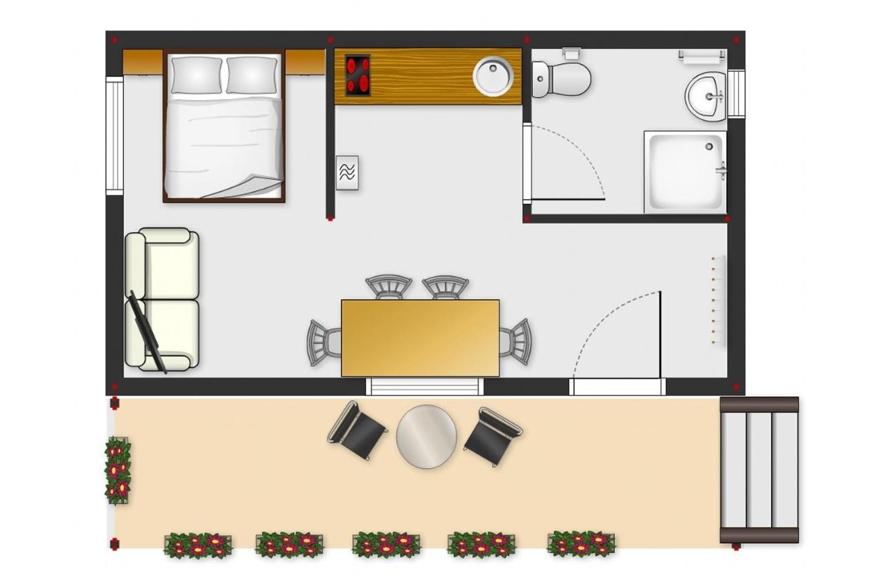 Apartmany Tamir Liptovský Mikuláš Dış mekan fotoğraf